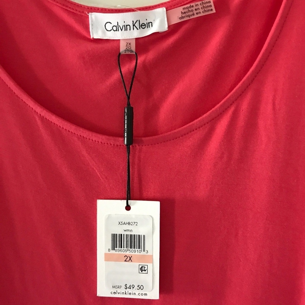 Calvin Klein Soft Tank Top 2X - Picture 6 of 16